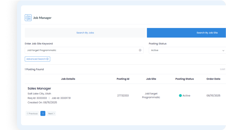 Job Manager - Centralize, Edit & Advertise Jobs Efficiently